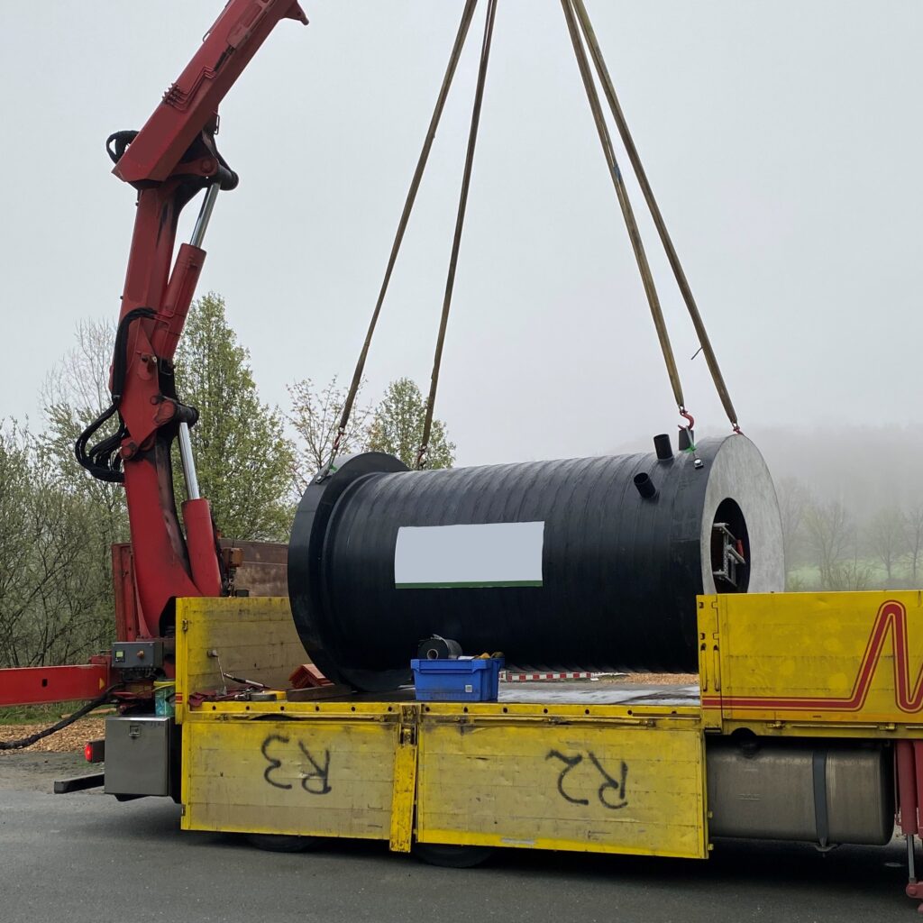 2,5 km Abwasserdruckrohrleitung DN125 mit neuem PW