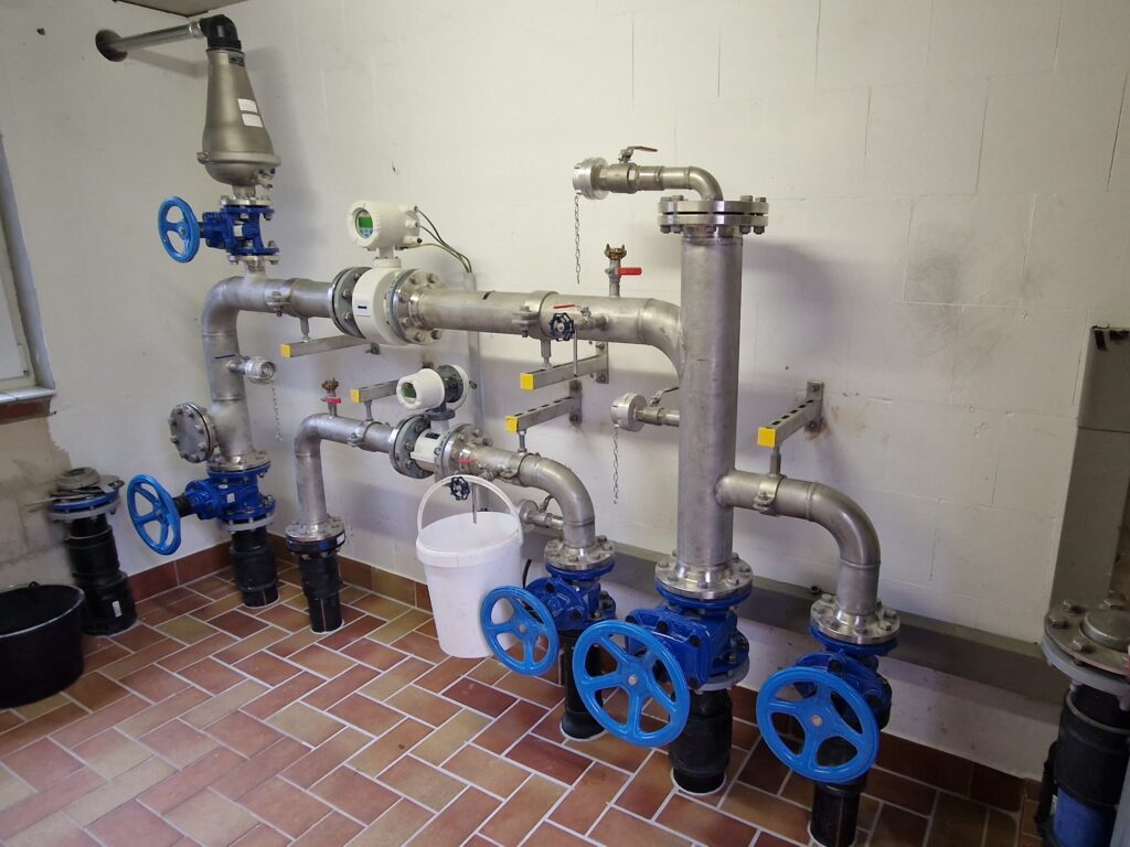 Referenz_2,5 km Abwasserdrucktransportleitung DN125_Verteilung