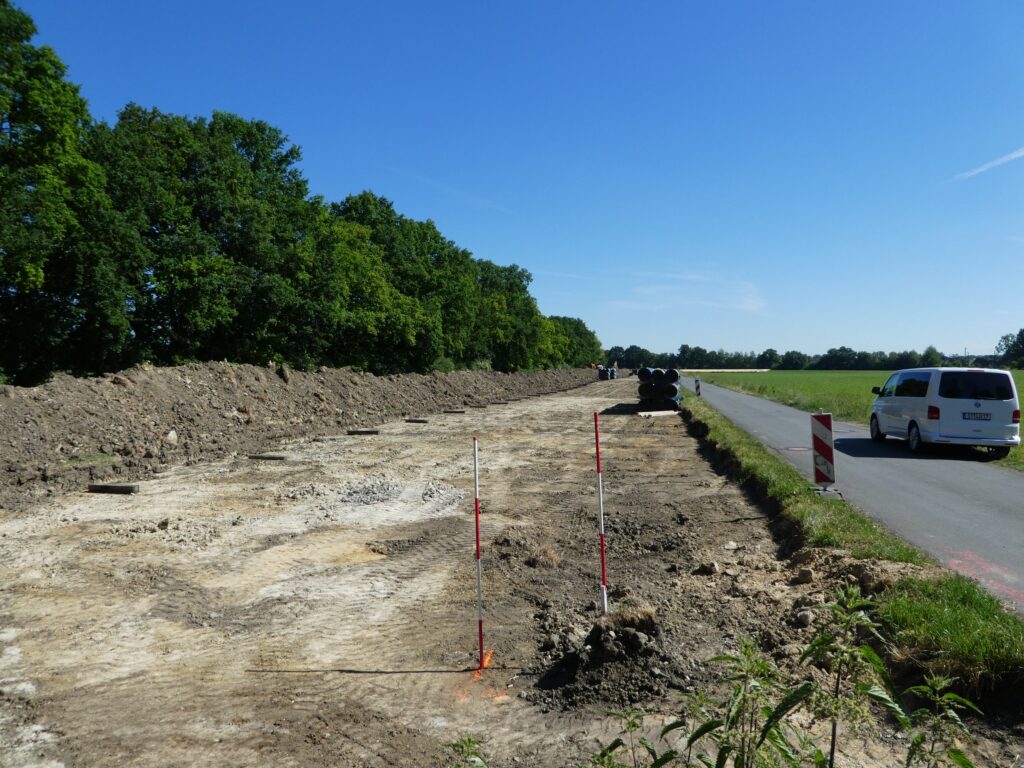 Referenz_6,8km DN600 Trinkwassertransportleitung Trasse