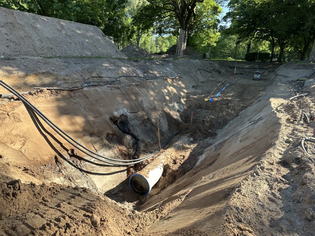 Referenz_Umlegung Trinkwassertransportleitung DN600_Verlegung